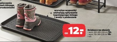 Ociekacz na obuwie wym. 76×38×2.8 cm promocja w Netto