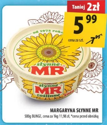 Margaryna słynne MR Bunge promocja w Arhelan