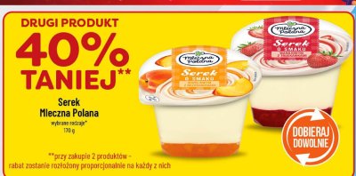 Serek Mleczna Polana promocja w POLOmarket