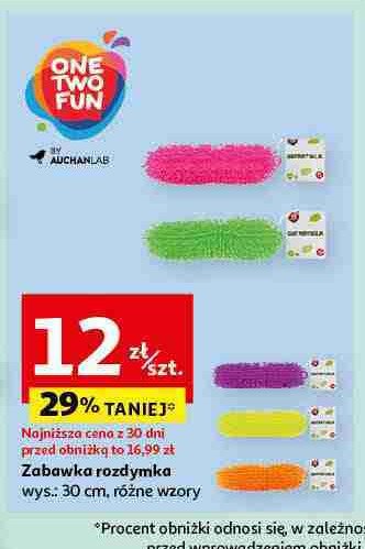 Zabawka rozdymka One two fun promocja