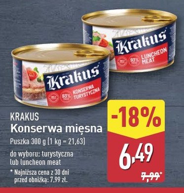 Konserwa luncheon meat Krakus animex promocja