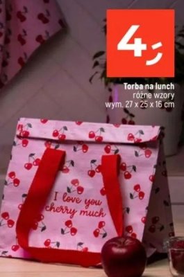 Torba na lunch różne wzory promocja w Dealz
