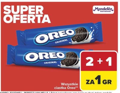 Ciastka Oreo promocja w Carrefour Market