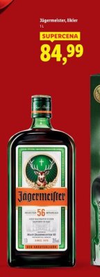 Likier Jägermeister promocja w Lidl
