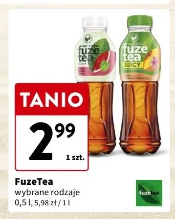 Herbata mrożona arbuz i mięta Fuzetea promocja