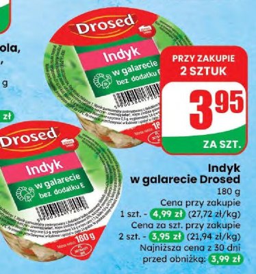 Indyk w galarecie  promocja w Dino