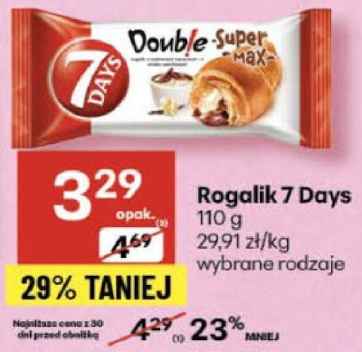 Rogalik promocja w Delikatesy Centrum