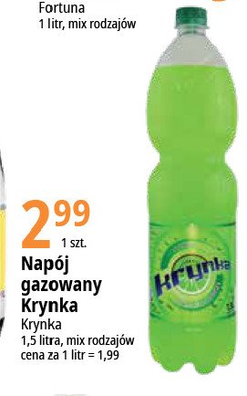 Nap贸j kiwi-limetka KRYNKA promocja