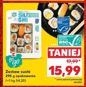 Sushi K-classic togo promocja