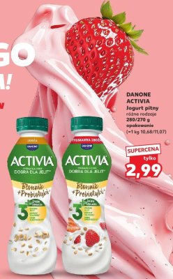 Jogurt DANONE ACTIVIA pitny różne rodzaje promocja w Kaufland