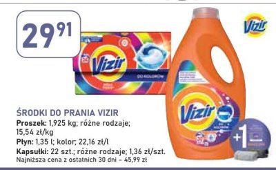 Środki do prania Vizir promocja w Stokrotka