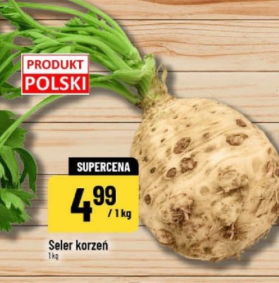 Seler korzeń POLOmarket promocja w POLOmarket