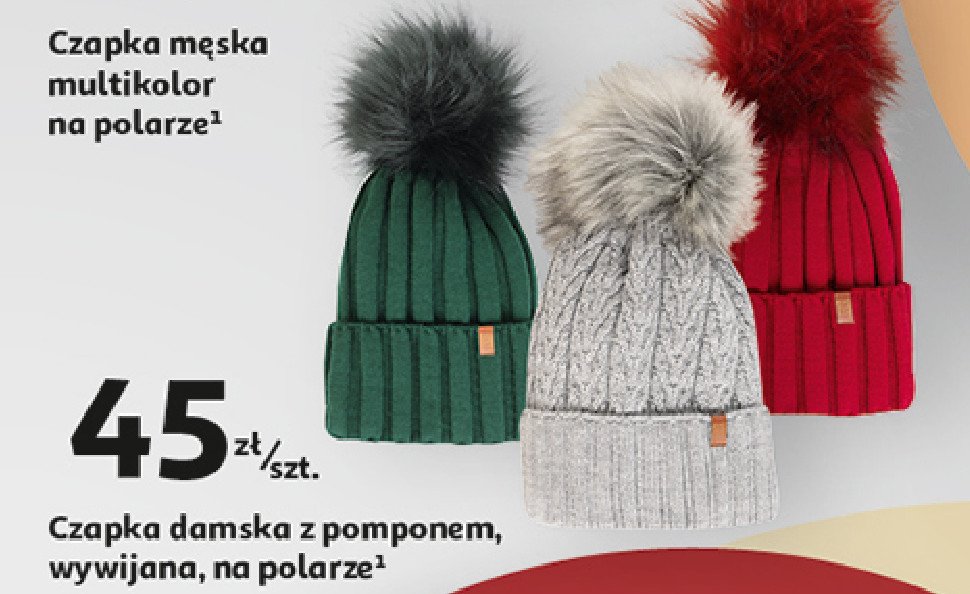 Czapka damska polarowa promocja