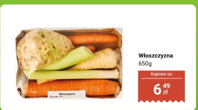 Włoszczyzna 650 g promocja w Dino