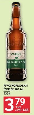 Piwo Kormoran Świeże 500ml promocja w Selgros