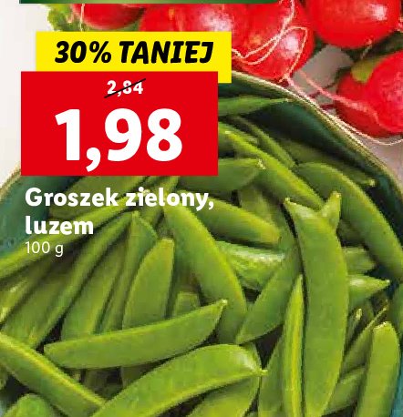 Groszek zielony promocja w Delikatesy Centrum