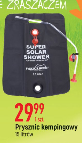 Prysznic turystyczny REDCLIFFS promocja