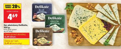 Ser pleśniowy green 100 g  promocja w Biedronka