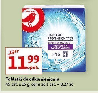 Tabletki wielofunkcyjne do zmywarek Auchan promocja