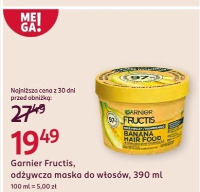 Maska do w艂os贸w promocja w Rossmann