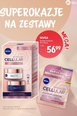 Zestaw kremów do twarzy Cellular Expert Lift promocja w Rossmann