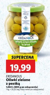 Oliwki zielone Eridanous promocja