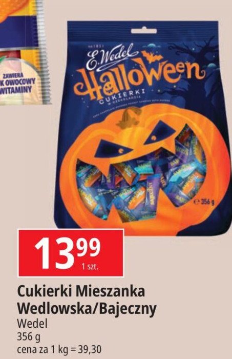 Cukierki w czekoladzie deserowej E. wedel mieszanka wedlowska classic promocja w Leclerc