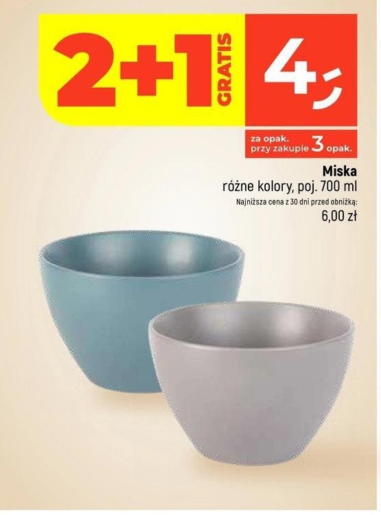 Miska 700 ml promocja