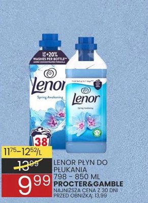 Płyn do płukania Lenor 788 - 850 ml Procter & Gamble promocja w Wafelek