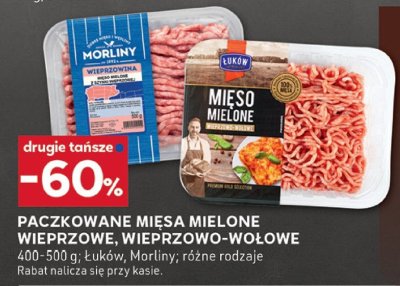 Paczkowane mięsa mielone wieprzowe, wieprzo-wołowe promocja w Stokrotka