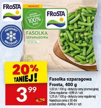 Fasolka szparagowa Frosta, 400 g promocja w Twój Market