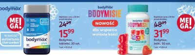 Bodymax, żelki, 50 szt. promocja w Rossmann