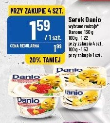 Serek truskawka Danone danio promocje