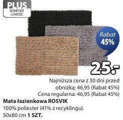 Mata łazienkowa ROSVIK promocja w Jysk