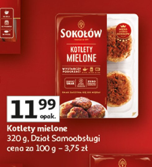 Kotlety mielone Sokołów promocja