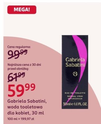 Woda toaletowa dla kobiet promocja w Rossmann
