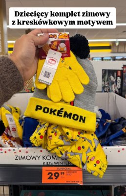 Komplet zimowy dziecięcy promocja w Biedronka