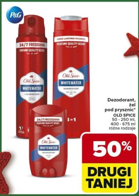 Dezodorant, żel pod prysznic różne rodzaje drugi -50% taniej promocja w Carrefour Market