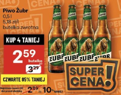 Piwo promocja w Delikatesy Centrum