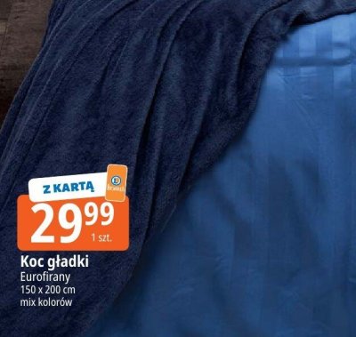 Koc gładki Eurofiranty promocja w Leclerc