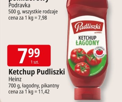 Ketchup Pudliszki Heinz promocja w Leclerc