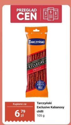Kabanosy Exclusive chilli promocja w Biedronka