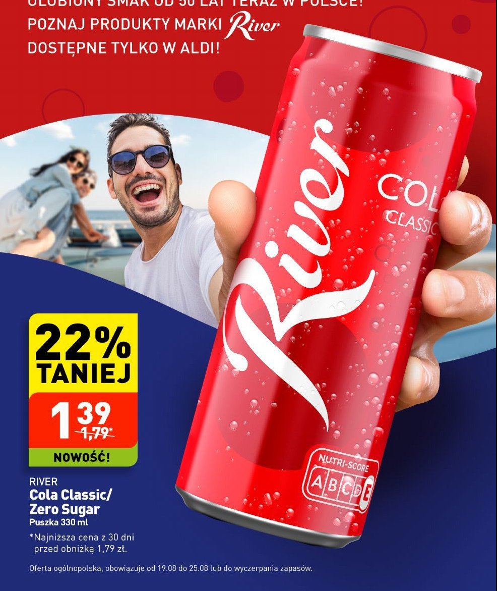 Napój cola River promocja