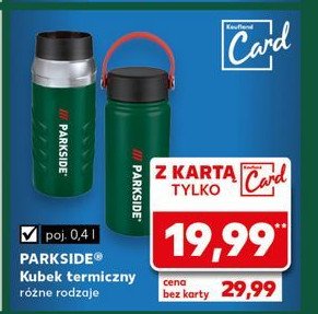 Kubek termiczny 400 ml Parkside promocja