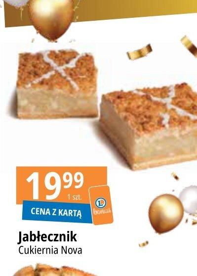 Jab艂ecznik Cukiernia nova promocja
