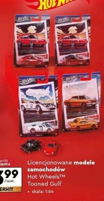 Licencjonowane modele samochodów Tooned Gulf promocja w Biedronka