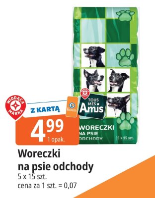 Woreczki na psie odchody Leclerc promocja w Leclerc