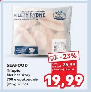 Tilapia filety Seafood promocja