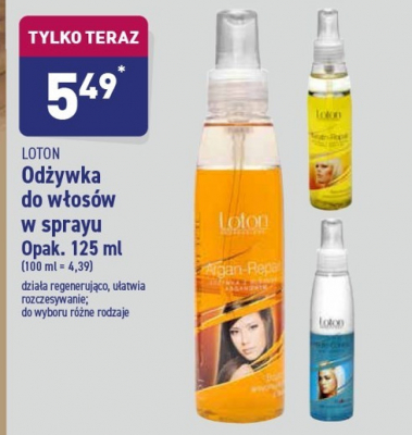 Spray do w艂os贸w hydro-control Loton promocja