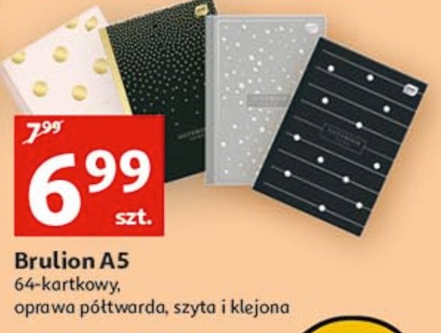 Zeszyt do nut a5 promocja w Biedronka